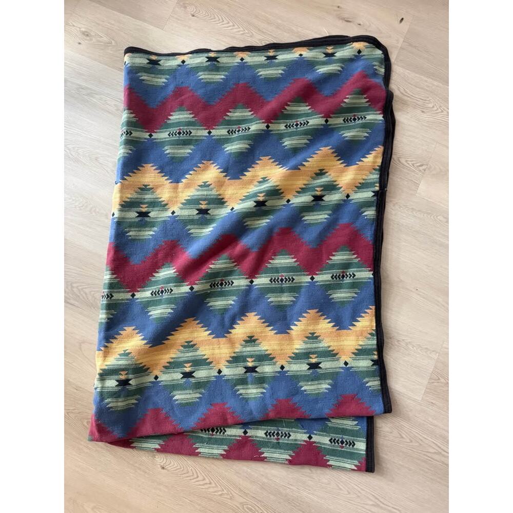 Beacon Blankets Cotton Native American Trade Southwest Blanket 63x91